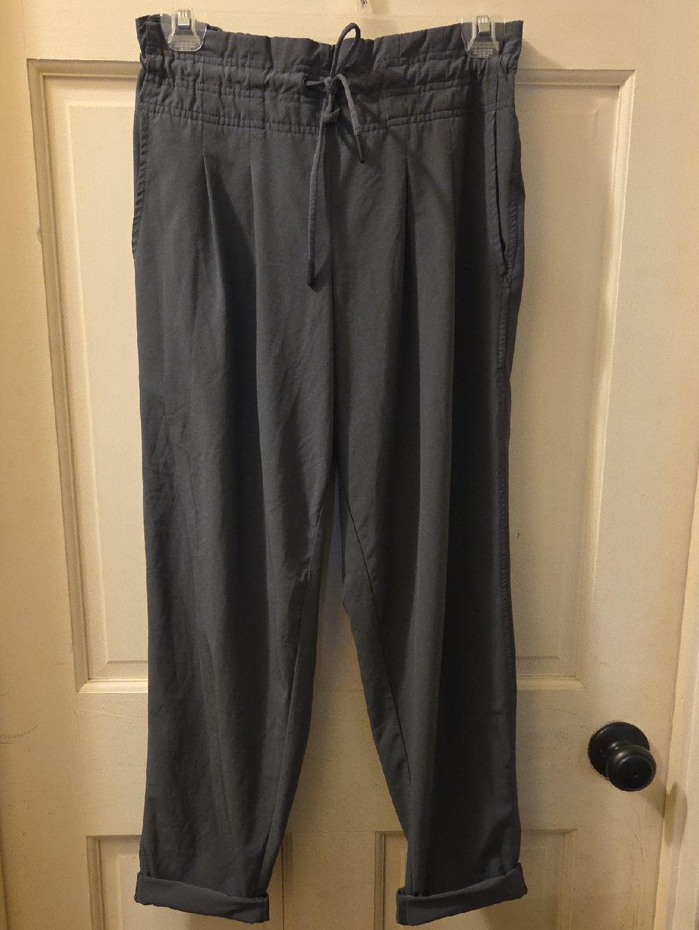 Prana women's Drawstring Joggers in Charcoal